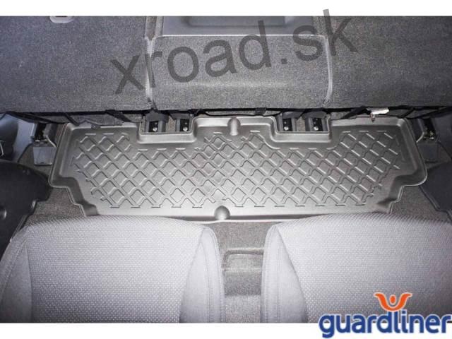 Autorohože so zvýšeným okrajom 3D GUARDLINER Kia Carens (2013-2019) 3.rad (SADA) (ARISTAR)