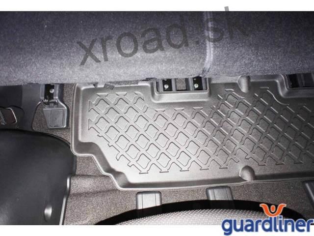 Autorohože so zvýšeným okrajom 3D GUARDLINER Kia Carens (2013-2019) 3.rad (SADA) (ARISTAR)
