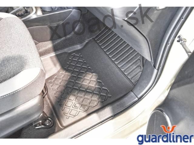 Autorohože so zvýšeným okrajom 3D GUARDLINER Toyota Yaris III hatchback (Hybrid) (2011-2020) (SADA) (ARISTAR)