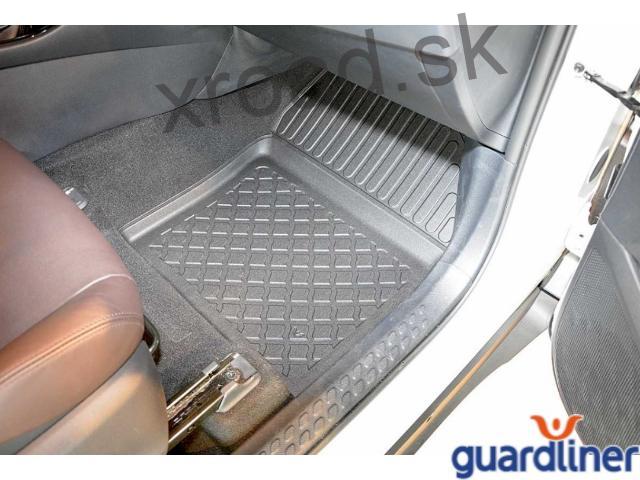 Autorohože so zvýšeným okrajom 3D GUARDLINER Toyota C-HR (aj Hybrid) od 2016 (SADA) (ARISTAR)