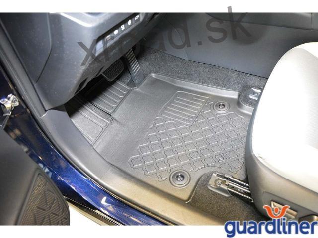 Autorohože so zvýšeným okrajom 3D GUARDLINER Toyota Rav4 V automat (aj Hybrid) od 2018 (SADA) (ARISTAR)