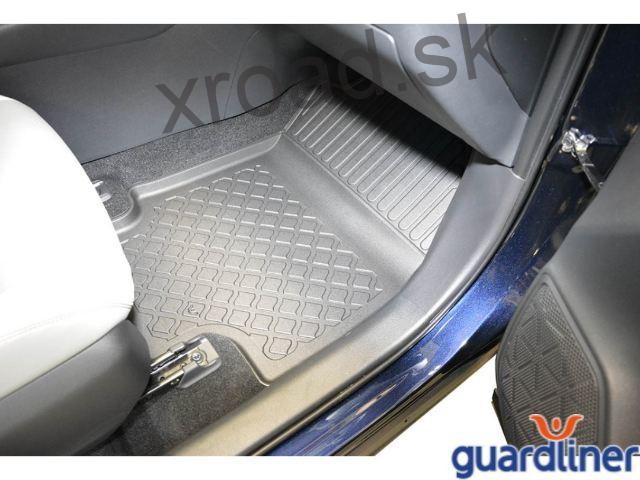 Autorohože so zvýšeným okrajom 3D GUARDLINER Toyota Rav4 V automat (aj Hybrid) od 2018 (SADA) (ARISTAR)