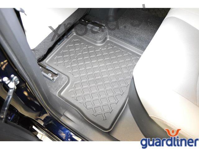 Autorohože so zvýšeným okrajom 3D GUARDLINER Toyota Rav4 V automat (aj Hybrid) od 2018 (SADA) (ARISTAR)