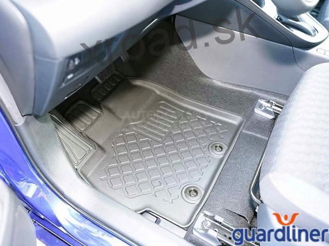 Autorohože so zvýšeným okrajom 3D GUARDLINER Mazda 2 (Hybrid) od 2022 (SADA) (ARISTAR)