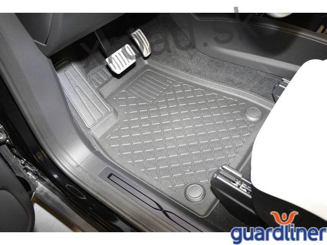 Autorohože so zvýšeným okrajom 3D GUARDLINER Tesla Model X od 2015 (predný rad - 6/7 miestny) (SADA) (ARISTAR)