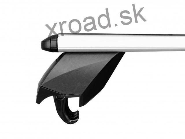 Aerodynamické strešné nosiče EN120W strieborné SADA (ENVIO)