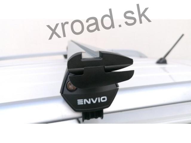 Aerodynamické strešné nosiče EN120W strieborné SADA (ENVIO)