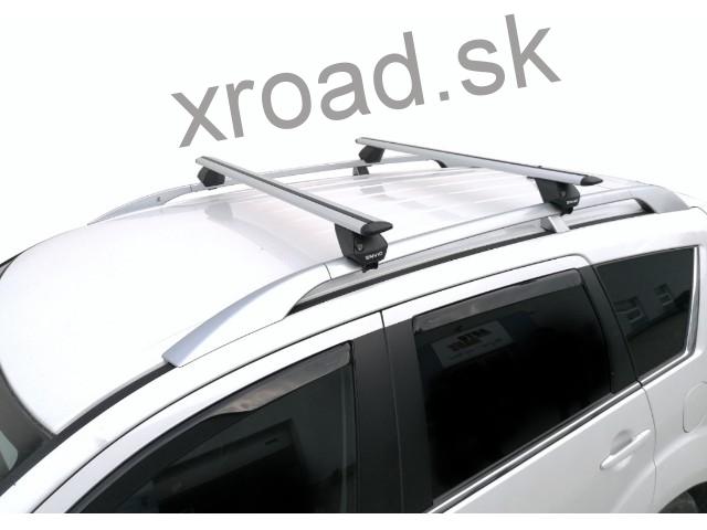 Aerodynamické strešné nosiče EN120W strieborné SADA (ENVIO)