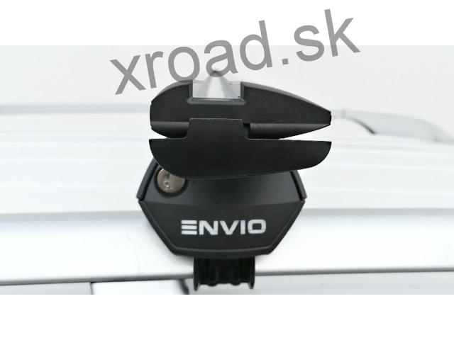 Aerodynamické strešné nosiče EN120W strieborné SADA (ENVIO)