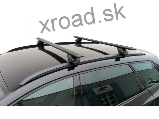 Aerodynamické strešné nosiče EN120W čierne SADA (ENVIO)