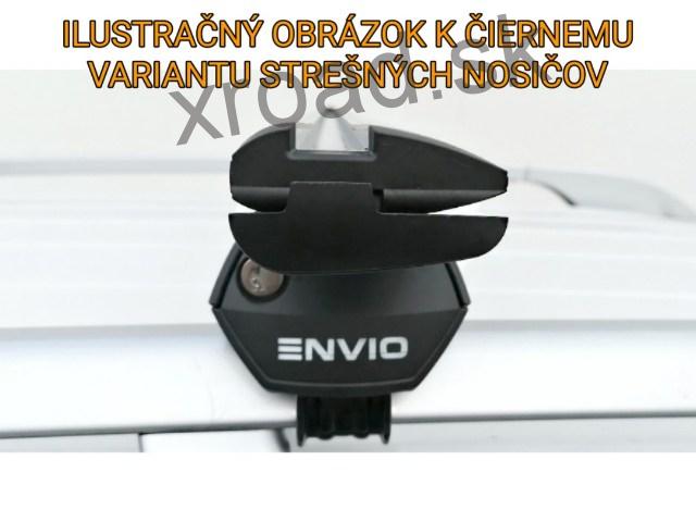 Aerodynamické strešné nosiče EN120W čierne SADA (ENVIO)