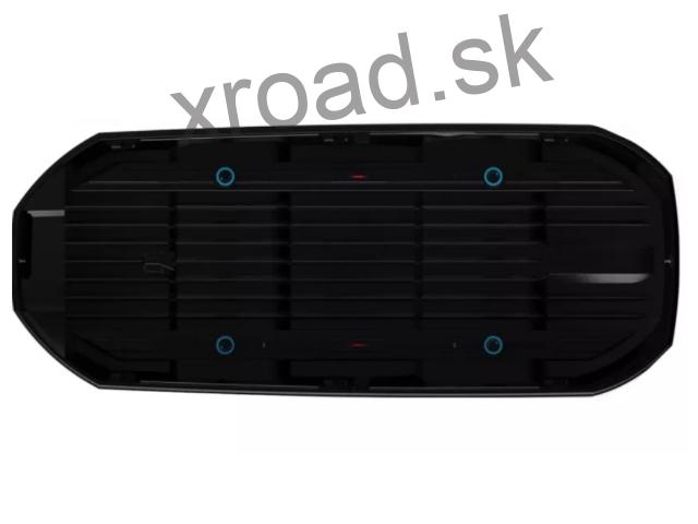 Autobox EvospaceTEF XL čierny lesklý 1ks (NORTHLINE)
