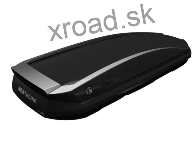 Strešný box TirolTEF 420 čierny 1ks (NORTHLINE)