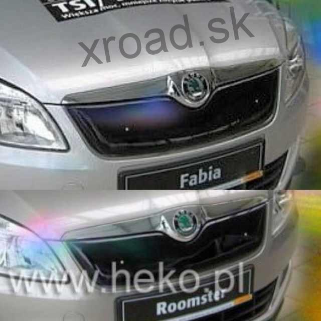 Zimná clona Škoda Roomster (2010-2015) (facelift) (horná) 1ks (HEKO)