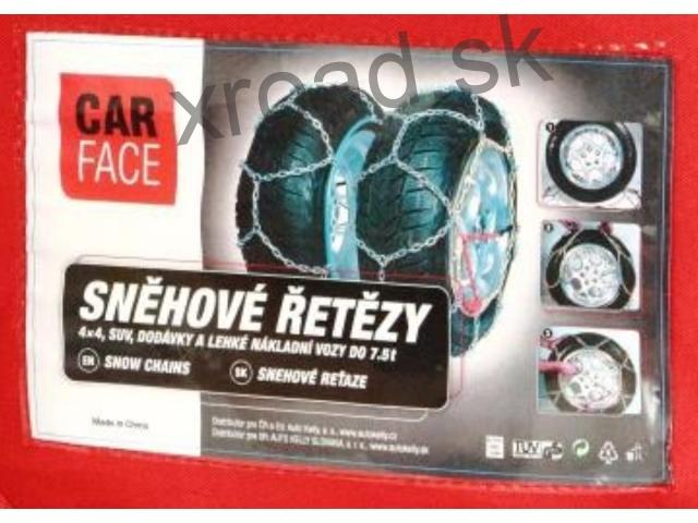 Snehové reťaze (4x4, SUV) veľ. 230 (kovové) 2ks (CARFACE)
