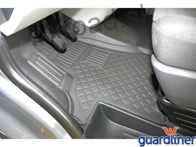 Autorohože so zvýšeným okrajom 3D GUARDLINER VW T6 od 2015 (SADA) (ARISTAR)