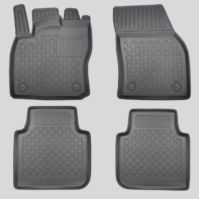 Autorohože so zvýšeným okrajom 3D GUARDLINER VW Tiguan allspace 5/7m od 2016 (SADA) (ARISTAR)