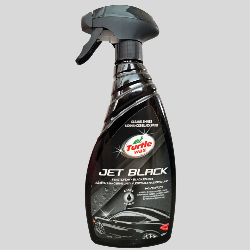 Obnova a lesk čiernej farby 500ml (TURTLE WAX)