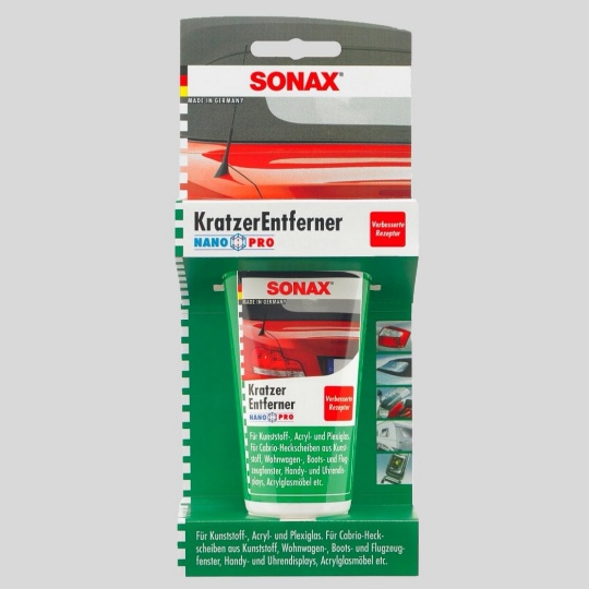 Odstraňovač škrabancov z plastových a plexi dielov 75ml (SONAX)