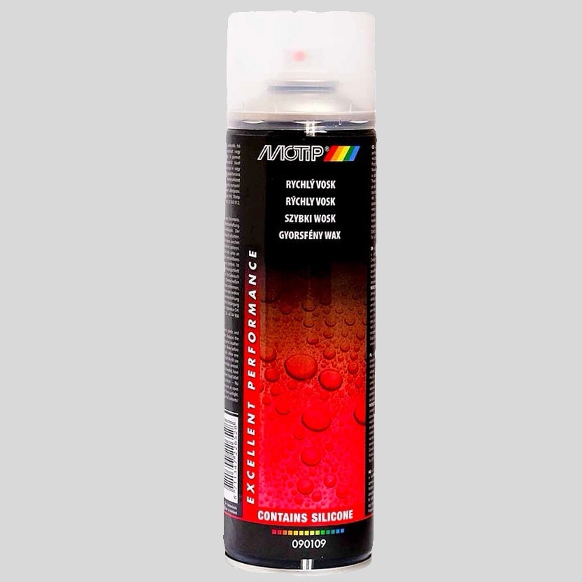 Rýchly vosk na lak, plasty a chróm 500ml (MOTIP)