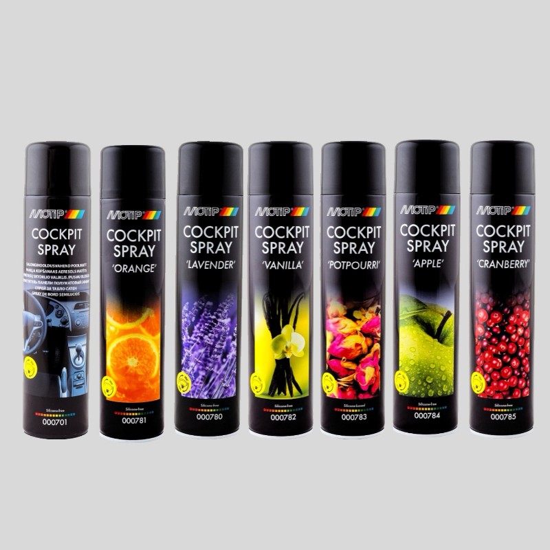 Sprej na prístrojovú dosku pololesklý efekt 500ml (MOTIP)