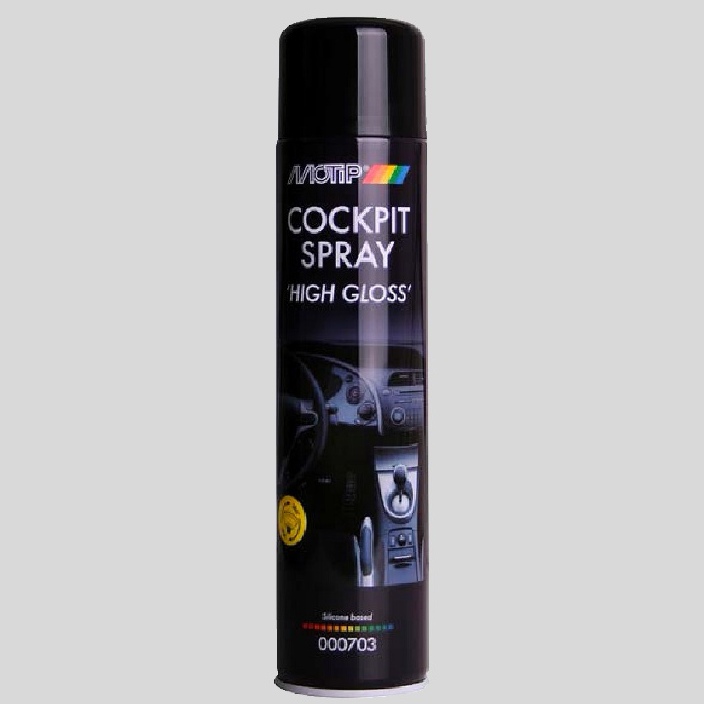 Sprej na prístrojovú dosku vysokolesklý efekt 600ml (MOTIP)