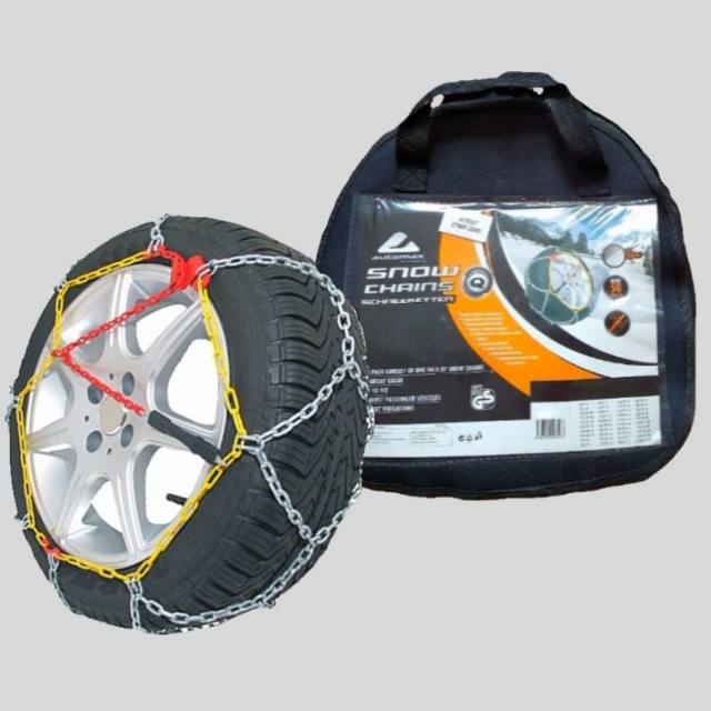 Snehové reťaze KN-225 (4x4, SUV, dodávky) (kovové) 2ks (AUTOMAX)