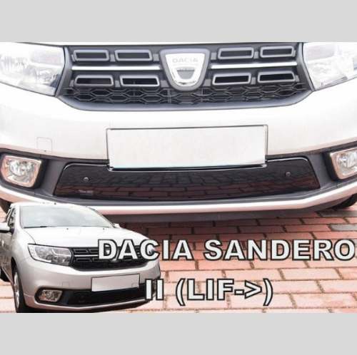 Zimná clona Dacia Sandero (2016-2020) (dolná) 1ks (HEKO)