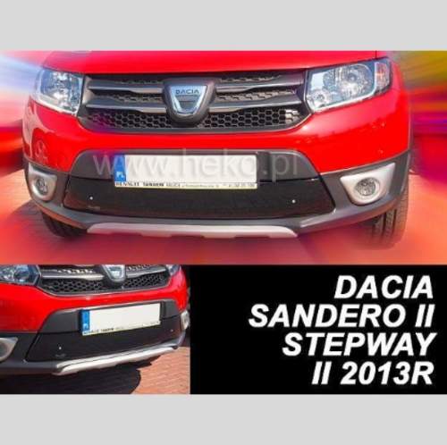 Zimná clona Dacia Sandero/Stepway II (2012-2016) (dolná) 1ks (HEKO)