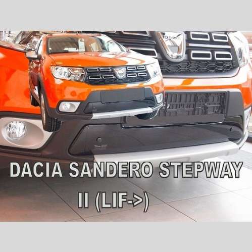Zimná clona Dacia Sandero Stepway II (2016-2020) (dolná) 1ks (HEKO)