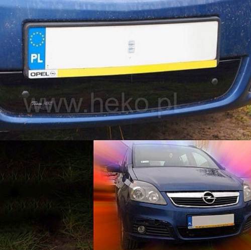 Zimná clona Opel Zafira B (2005-2008) 1ks (HEKO)
