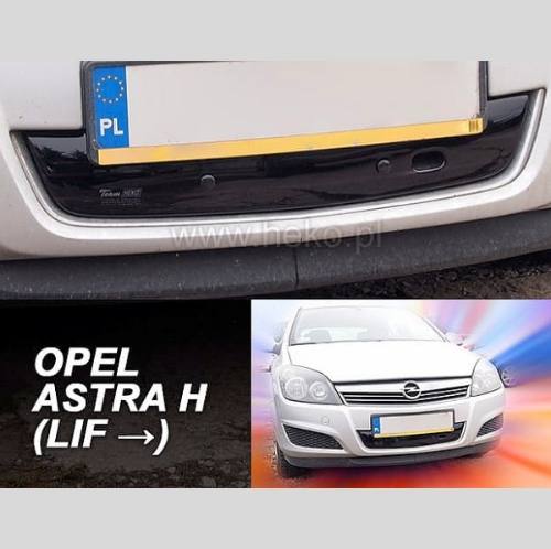 Zimná clona Opel Astra H 4/5D (2007-2014) (facelift) (dolná) 1ks (HEKO)