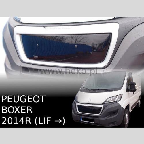 Zimná clona Peugeot Boxer (2014->) (facelift) 1ks (HEKO)