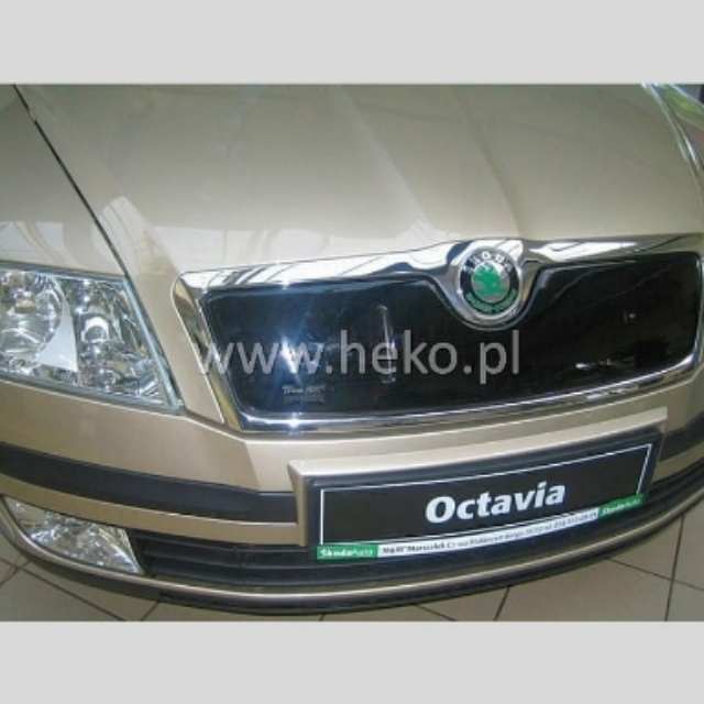 Zimná clona Škoda Octavia II (2004-2008) / Tour (horná) 1ks (HEKO)