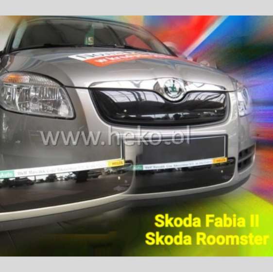 Zimná clona Škoda Fabia II (2007-2010) (dolná) 1ks (HEKO)