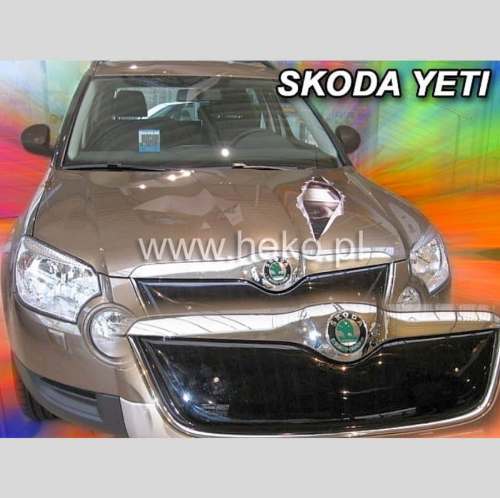 Zimná clona Škoda Yeti 5D (2009-2013) (horná) 1ks (HEKO)