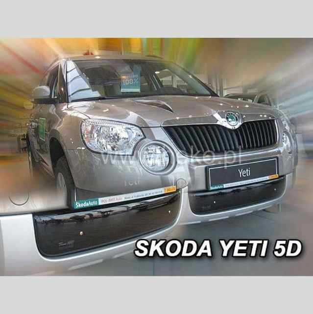 Zimná clona Škoda Yeti 5D (2009-2013) (dolná) 1ks (HEKO)