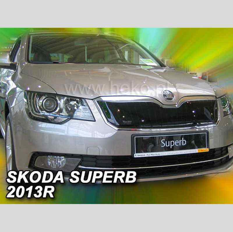 Zimná clona Škoda Superb II (2013-2015) (facelift) (horná) 1ks (HEKO)