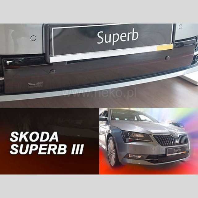 Zimná clona Škoda Superb III (2015-2019) (dolná) 1ks (HEKO)