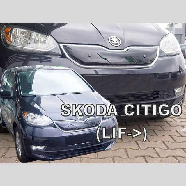 Zimná clona Škoda Citigo (2017-2020) (facelift) (horná) 1ks (HEKO)