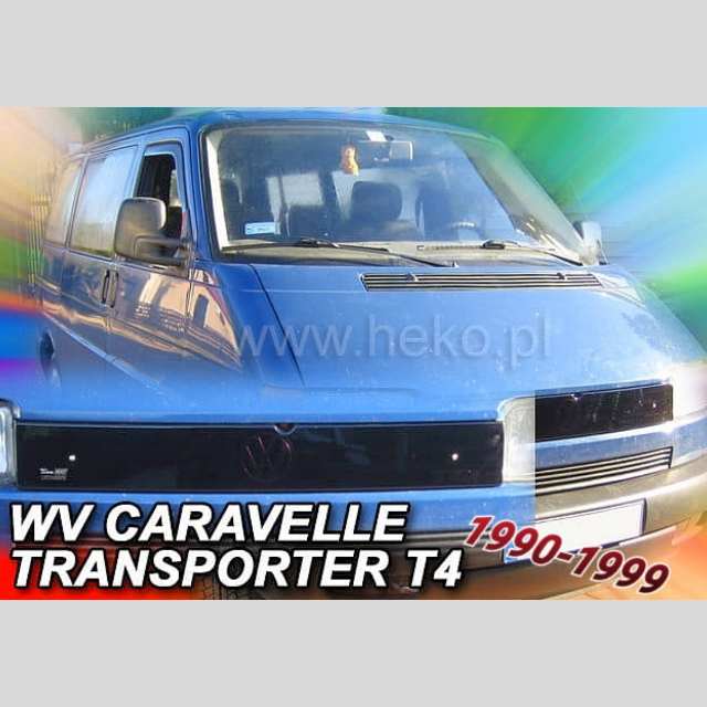 Zimná clona Volkswagen Transporter T4 / Caravelle (1990-1999) (rovné svetlomety) 1ks (HEKO)