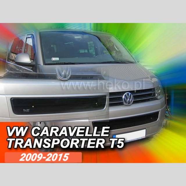 Zimná clona Volkswagen Transporter T5 / Caravelle (2009-2015) (dolná) 1ks (HEKO)