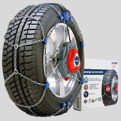 Snehové reťaze SERVOMATIK (RSM 69) (kovové) 2ks (PEWAG)