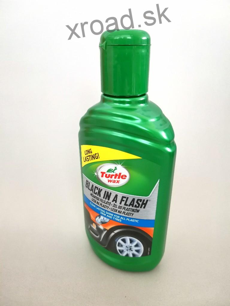 Ošetrenie a lesk na plasty (exteriér) 300ml (TURTLE WAX)