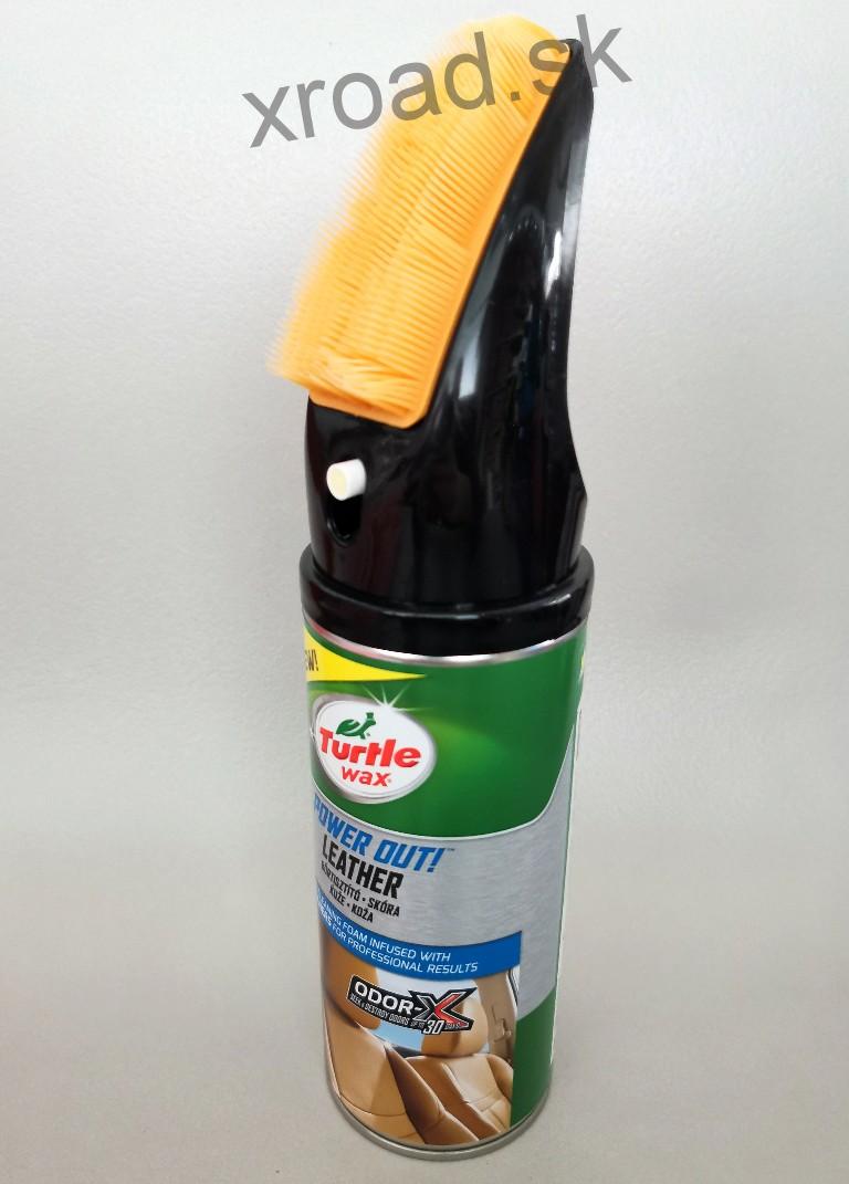 Čistič kože s pohlcovačom pachov 400ml (TURTLE WAX)