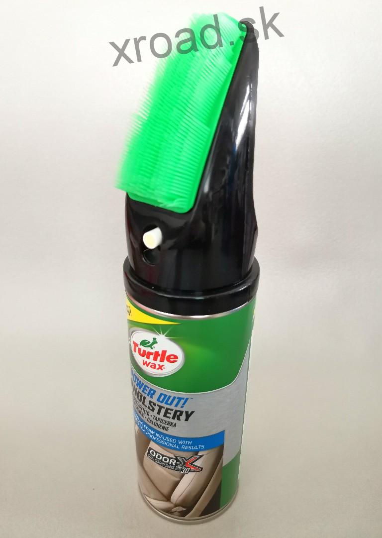 Čistič a ochrana čalúnenia s pohlcovačom pachov - 400ml (TURTLE WAX)