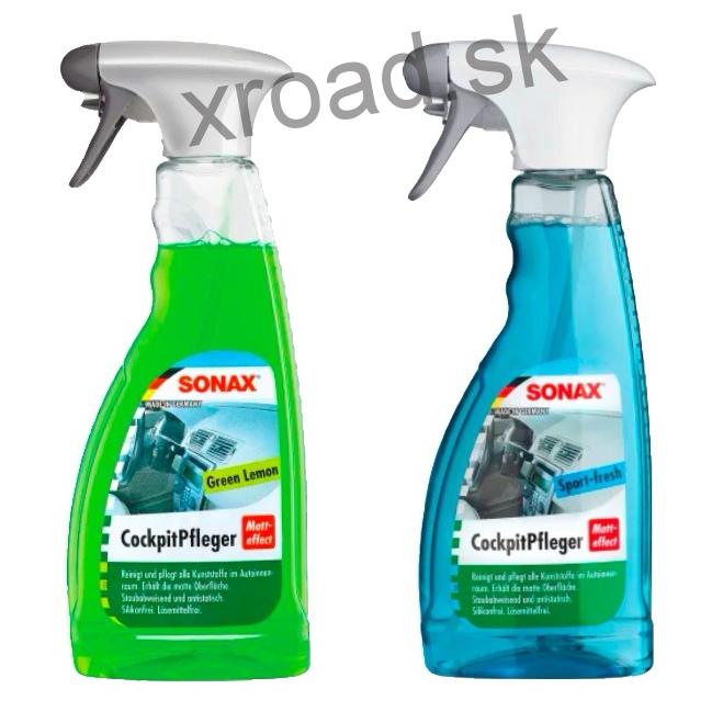 Ošetrenie plastov zelený citrón (matný efekt) 500ml (SONAX)