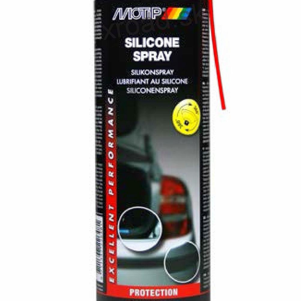 Silikónový sprej na gumové časti 500ml (MOTIP)