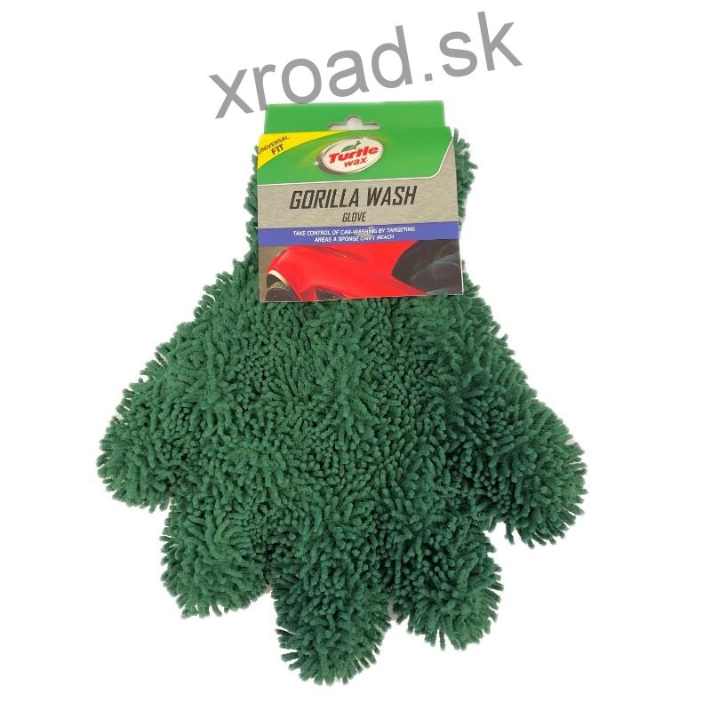 Umývacia rukavica Gorilla 2v1 zelená 1ks (TURTLE WAX)