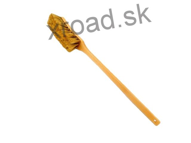 Drevená metlička z prírodného vlasu (60cm) 1ks (AMIO)